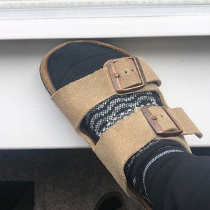 Birkenstock’s Arizona Suede Sandal